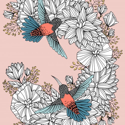 Floral Hummingbirds