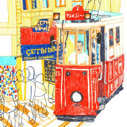 Tramway to Istanbul