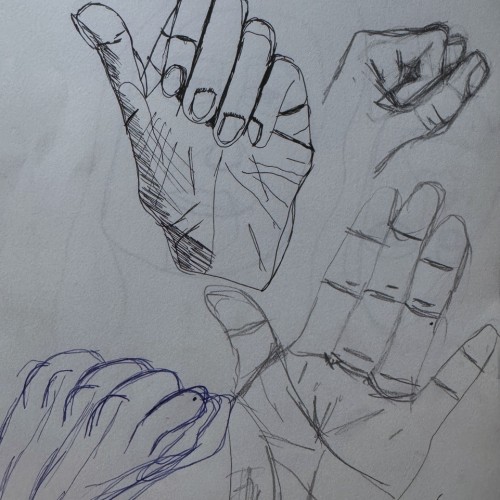 Drew my hands :)