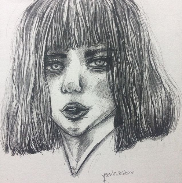 ADA drawing by Yasmin Sahbani | Doodle Addicts