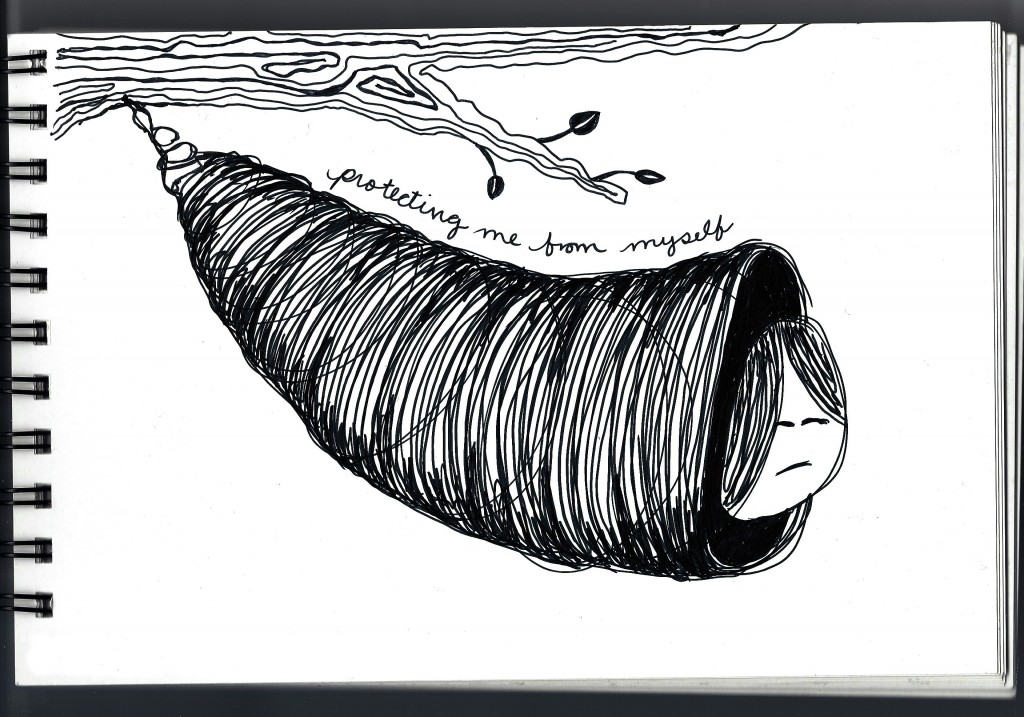 cocoon drawing