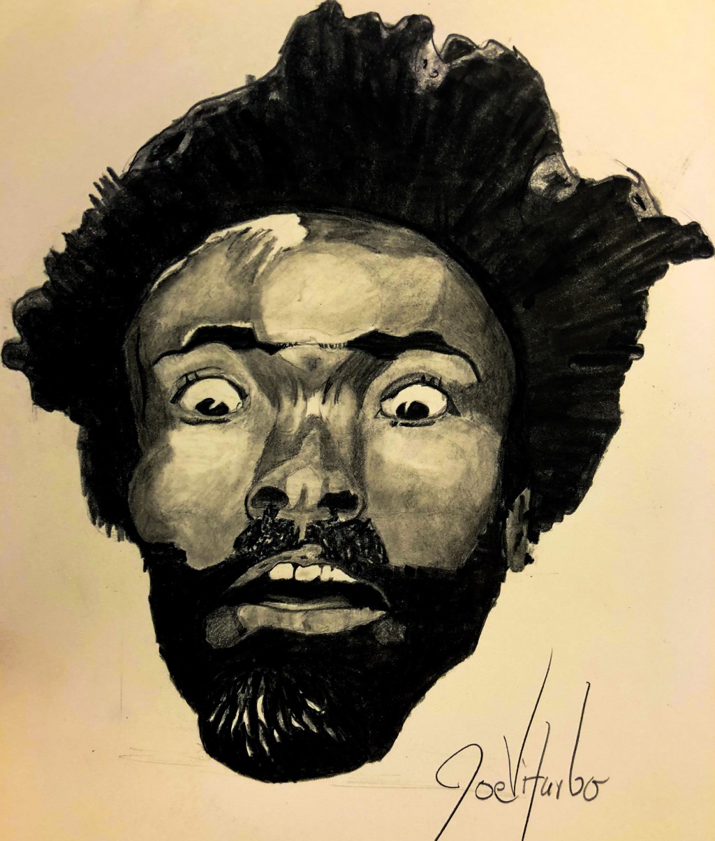 This Is America drawing by Chase W. Beck | Doodle Addicts