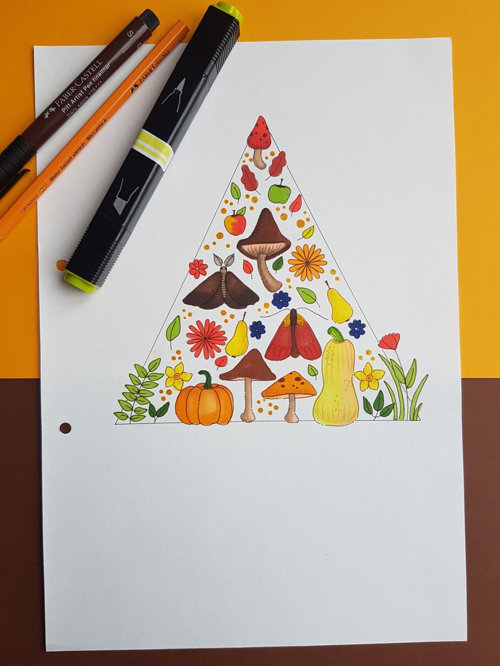 Autumn Doodles drawing by Minca | Doodle Addicts