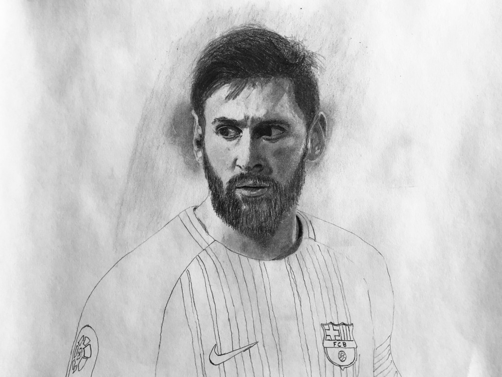 Outline Messi Drawing PNG Transparent Images Free Download | Vector Files |  Pngtree