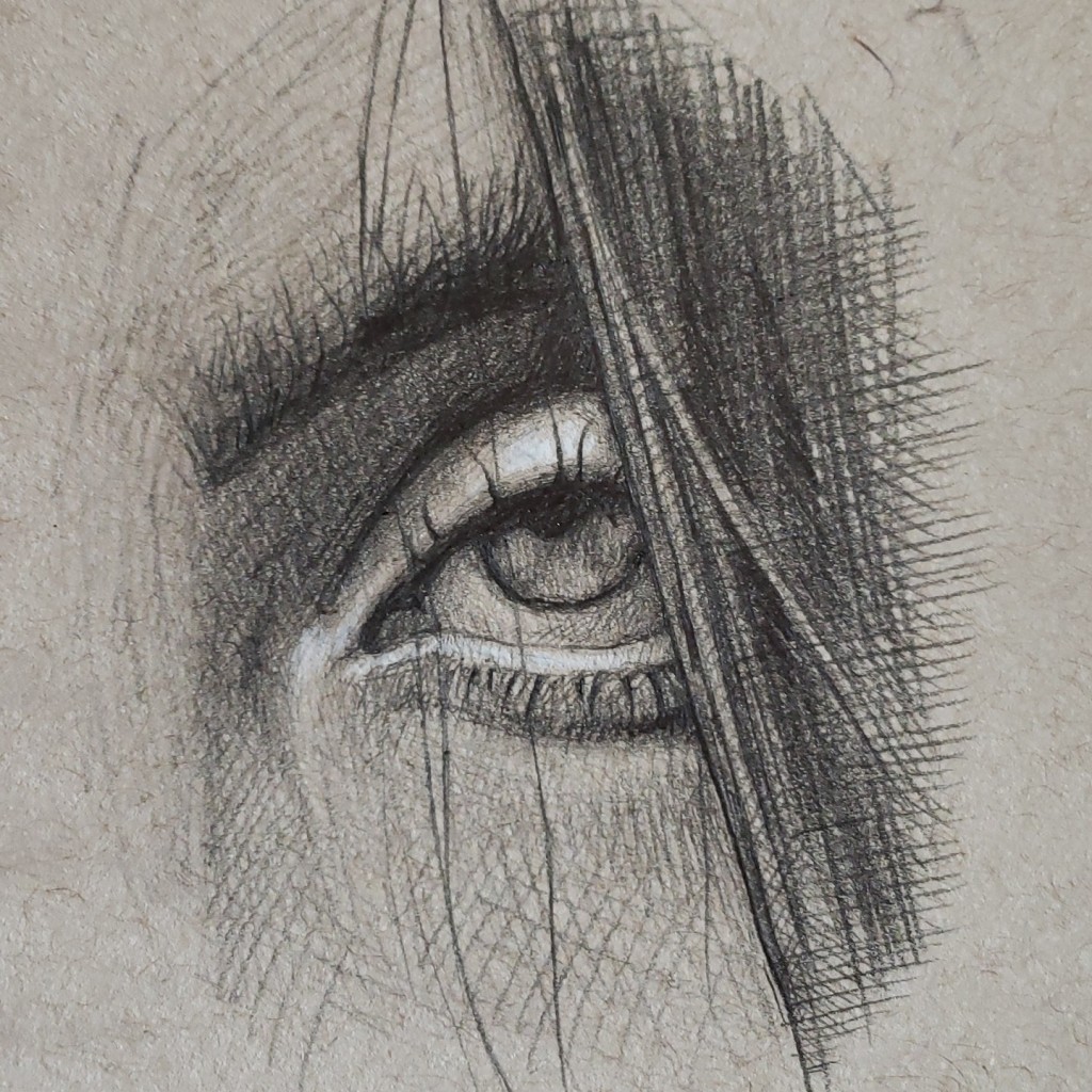 Глаза рисунок карандашом простые мужские