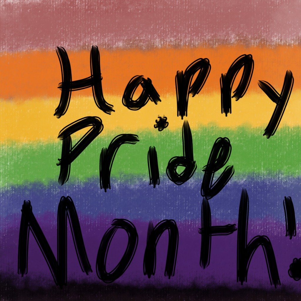 Happy Pride Month Drawing By Glb Doodle Addicts