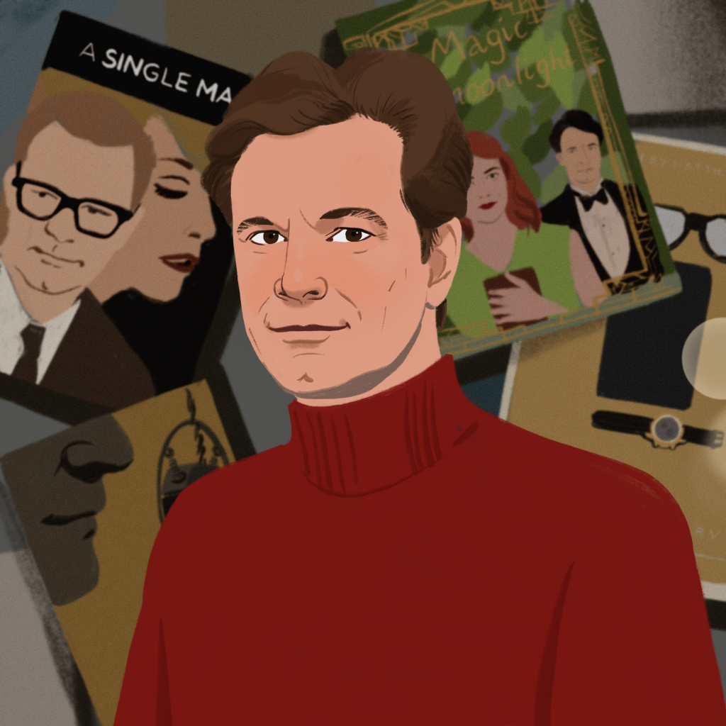 Colin Firth drawing by The Covatar | Doodle Addicts