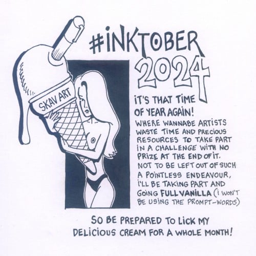 VANILLA GIRL - Inktober2024 Preview