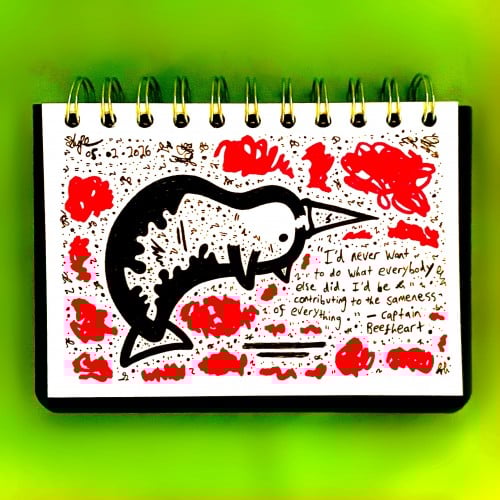 “Discordant Horn”, February 2026.