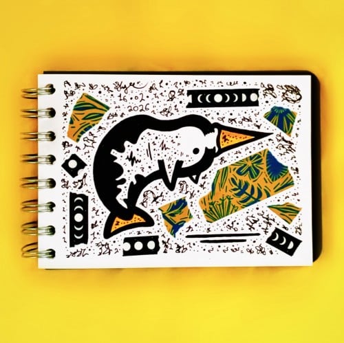 “Yellow Black And Rectangular”, February 2026.