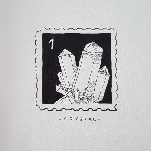 Inktober 1 - Crystal