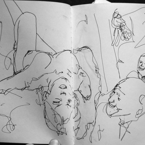 On the Lap  sketch