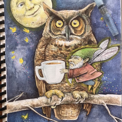 GUEST ARTIST: Inside The Pages Of A Sketchbook by Erin O'Leary Brown -  Doodlewash®