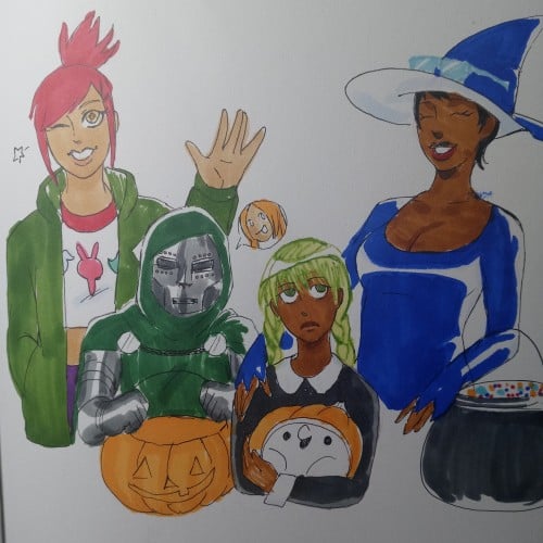 Ocs in Halloween Costumes