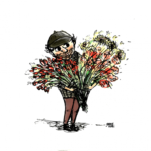 the flower seller