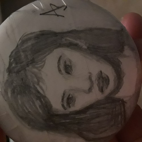 A button sketch