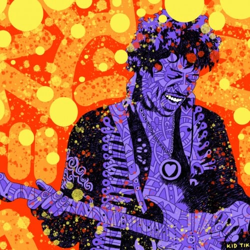 Once upon a time there was a Guitar God named Jimi Hendrix….