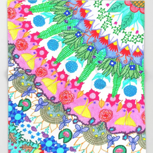 Plant Abstract Blanket