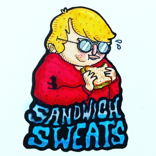 Sandwich sweats