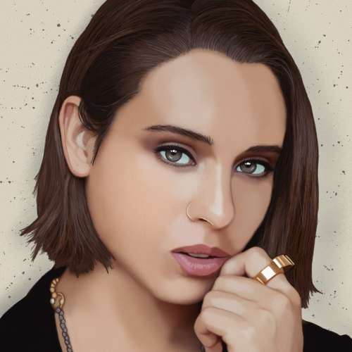 Daniela Melchior Portrait Fanart