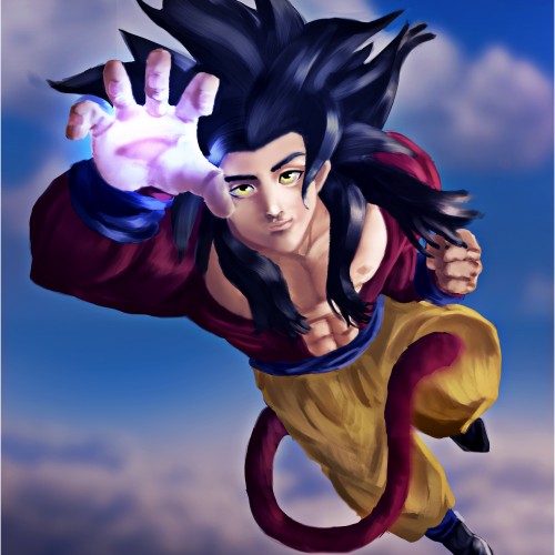 Goku SSJ4 - Portrait