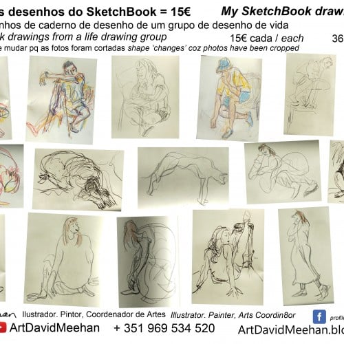 My SketchBook drawings = 15€ :)