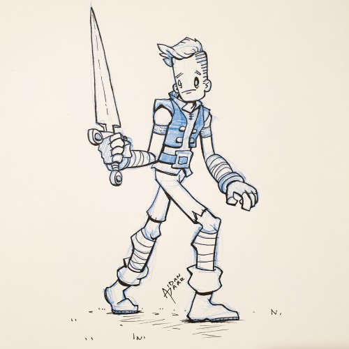 Adventure Lad character concept