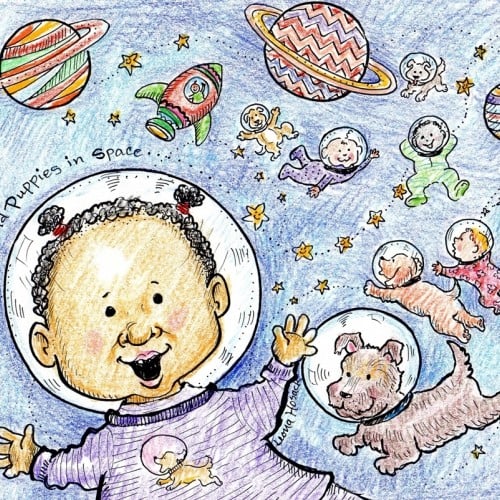 Babies and Puppies in Space!