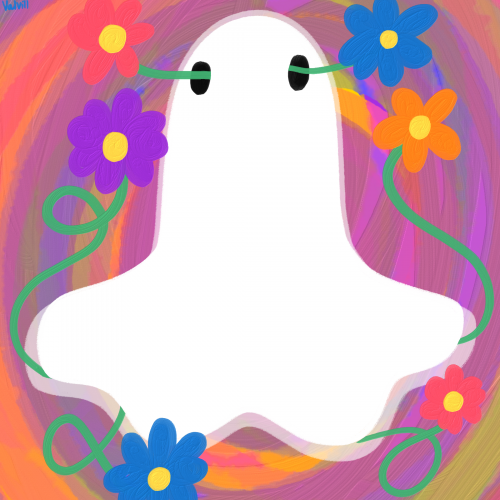 Blooming ghost