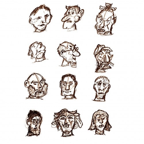 Random Faces