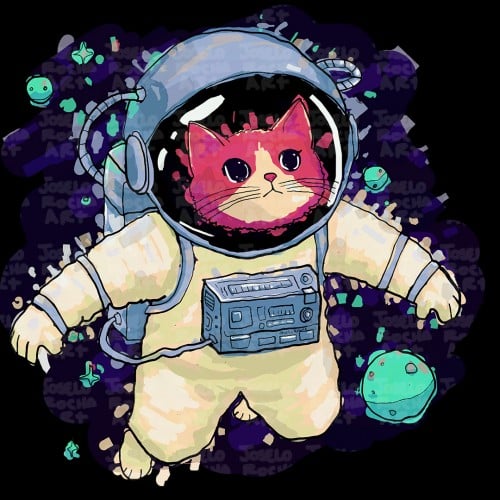 Astronaut Cat