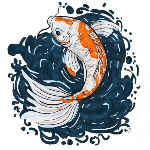 Koi Fish water bending master