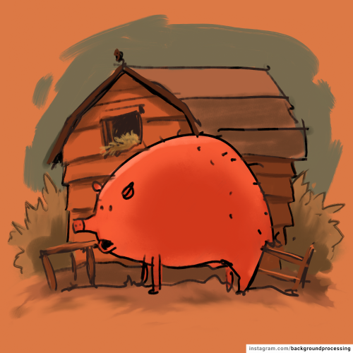 Pig doodle