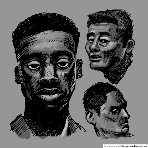 Face sketches