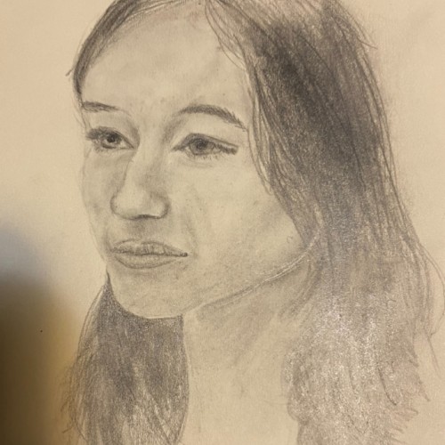 Attempted face sketch