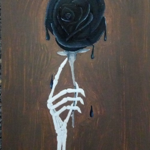 Oil Dripping Rose