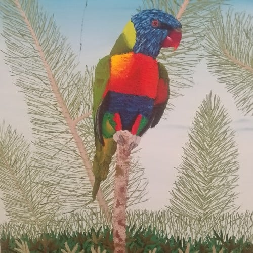 Perched in Quiet Radiance