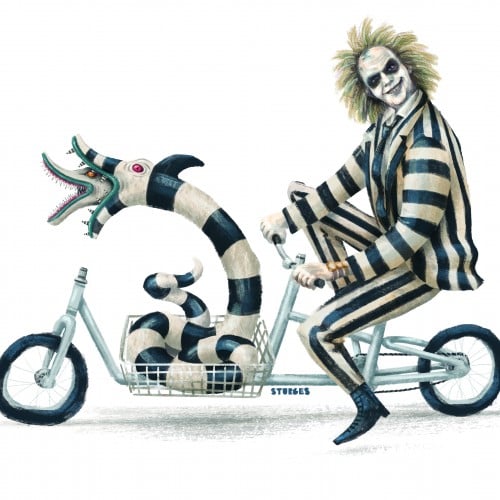 Beetlejuice Biker