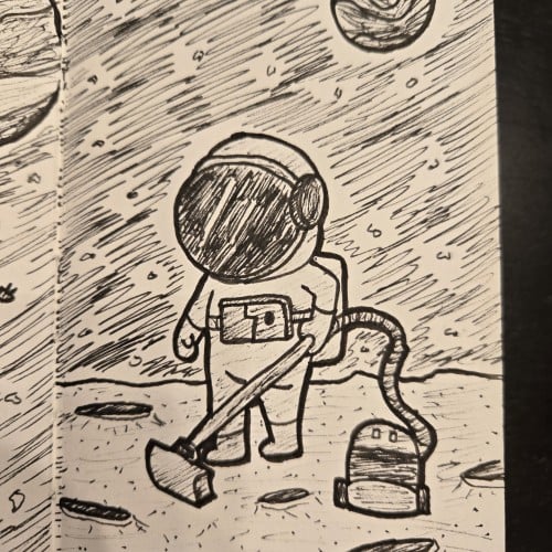 Scribbles with Sarah: Space Theme