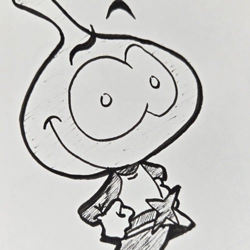 Scribbles: Cartoon Sea Creatures