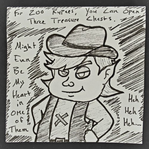 Lorule Fortunes Choice Guy (A Link Between Worlds)