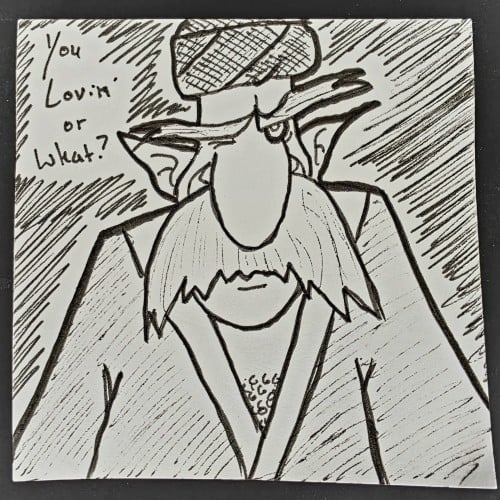 Lorule Item Seller (A Link Between Worlds)