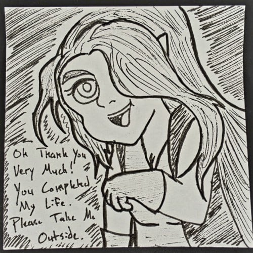 Lorule Thief Girl (A Link Between Worlds)