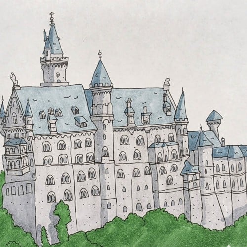 Scribbles: Castles