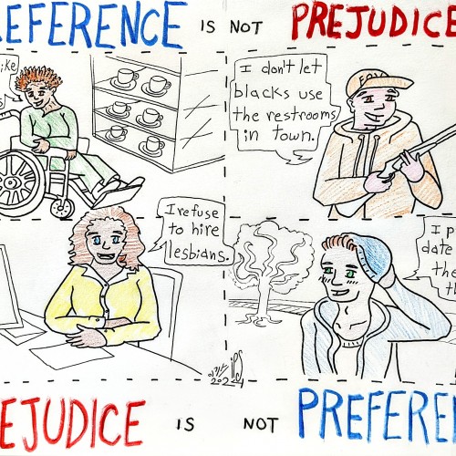 Preference is not Prejudice