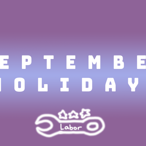 September Holidays