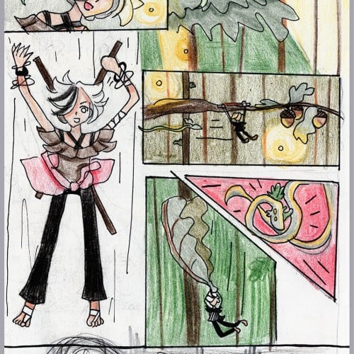 Samurai Girl Adventures, Comic by Maia