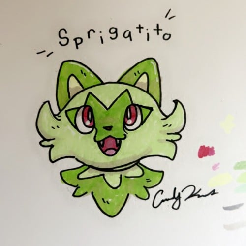 Sprigatito Doodle