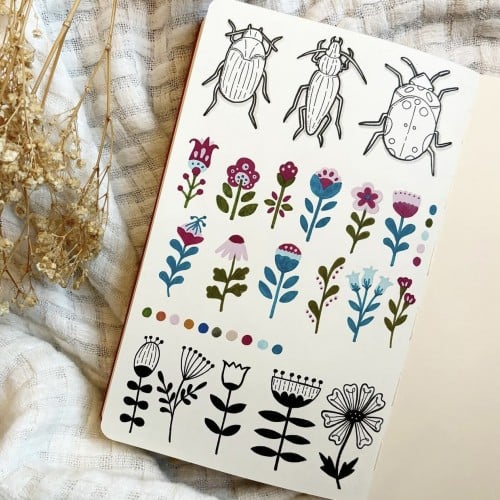 Bugs & Folk Florals