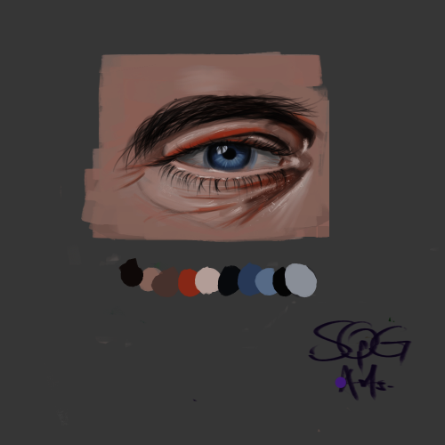 realistic ish eye